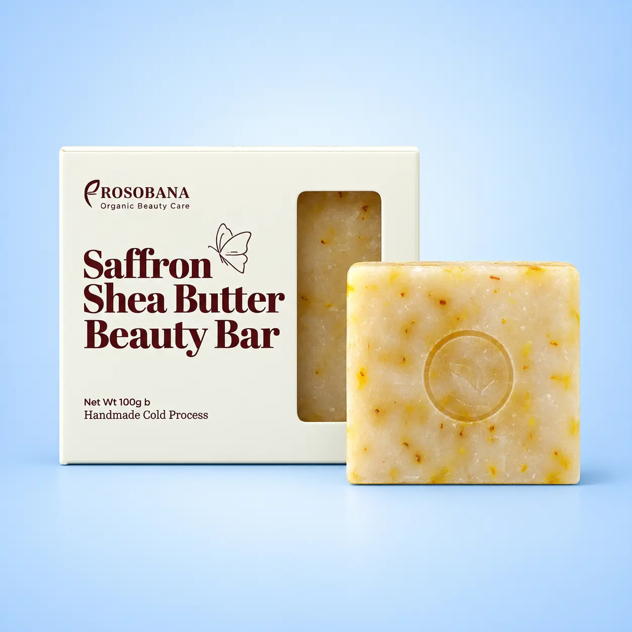 Saffron Shea Butter Soap 1 Saffron Shea Butter Soap